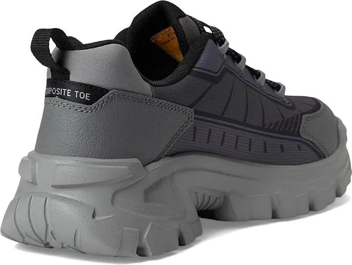 Caterpillar Invader Sport Lo Mesh CT Men's Work Boots Gargoyle : 10 EE - Wide, Textile - Image 4