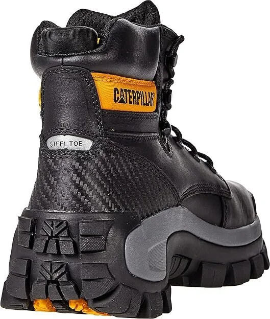 Caterpillar Invader ST Hi Men's Shoes Black : 7 D - Medium, Synthetic/Leather - Image 4