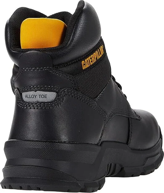 Caterpillar Mobilize Alloy Toe Men's Boots Black : 7 D - Medium, Leather - Image 4