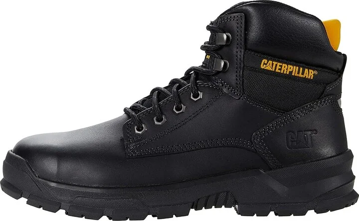 Caterpillar Mobilize Alloy Toe Men's Boots Black : 7 D - Medium, Leather - Image 6