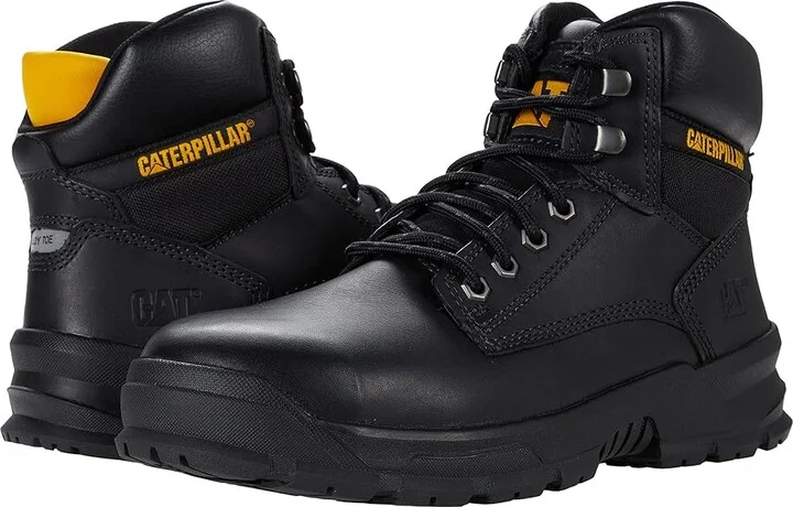 Caterpillar Mobilize Alloy Toe Men's Boots Black : 7 D - Medium, Leather