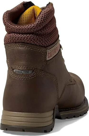 Caterpillar Paisley 6 Steel Toe Women's Work Boots Pyramid : 9 B - Medium, Leather - Image 4