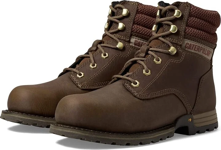 Caterpillar Paisley 6 Steel Toe Women's Work Boots Pyramid : 9 B - Medium, Leather
