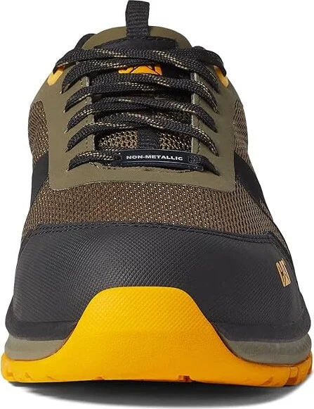 Caterpillar Passage Composite Toe Men's Lace up casual Shoes Dark Olive : 7 D - Medium, Textile/Synthetic - Image 5