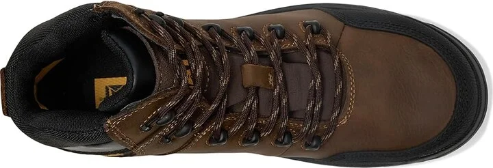 Caterpillar Resorption Waterproof Composite Toe Men's Work Boots Seal Brown Leather : 7 D - Medium - Image 3