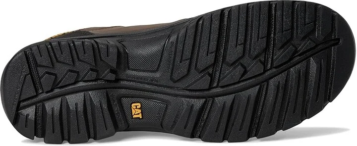 Caterpillar Resorption Waterproof Composite Toe Men's Work Boots Seal Brown Leather : 7 D - Medium - Image 4