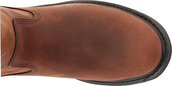 Caterpillar Revolver Men's Work Pull-on Boots Brown Pull Up Leather : 7.5 D - Medium - Image 3