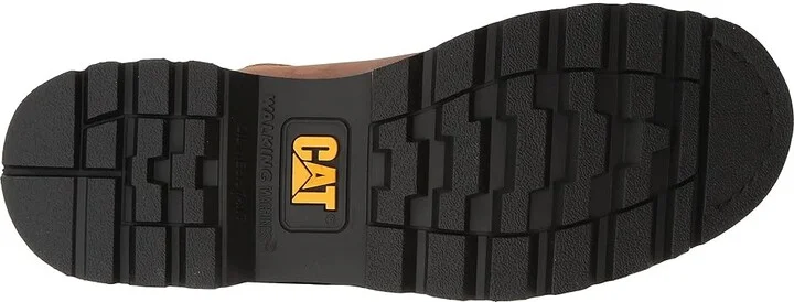 Caterpillar Revolver Men's Work Pull-on Boots Brown Pull Up Leather : 7.5 D - Medium - Image 4