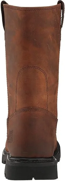 Caterpillar Revolver Men's Work Pull-on Boots Brown Pull Up Leather : 7.5 D - Medium - Image 5