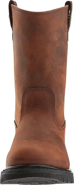 Caterpillar Revolver Men's Work Pull-on Boots Brown Pull Up Leather : 7.5 D - Medium - Image 6