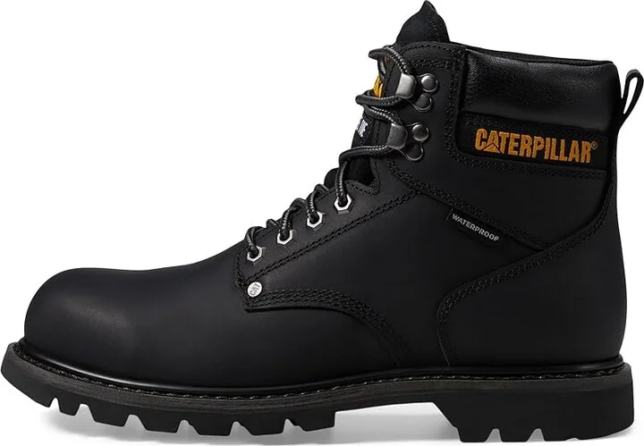 Caterpillar Second Shift WP ST Men's Shoes Black : 11.5 D - Medium, Leather - Image 6