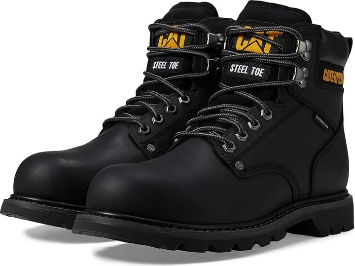 Caterpillar Second Shift WP ST Men's Shoes Black : 11.5 D - Medium, Leather