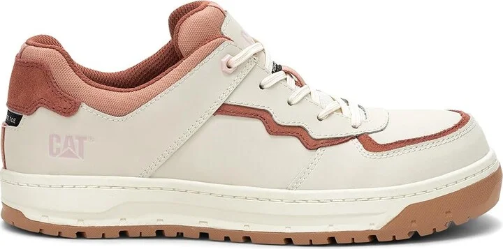 Caterpillar Streamline Court CT Women's Shoes Birch/Redwood : 5.5 B - Medium, Leather - Image 6