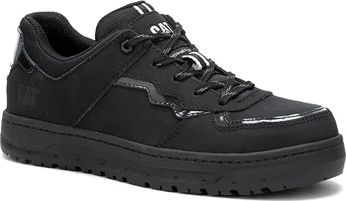 Caterpillar Streamline Court CT Women's Shoes Black Nubuck : 8.5 B - Medium, Leather
