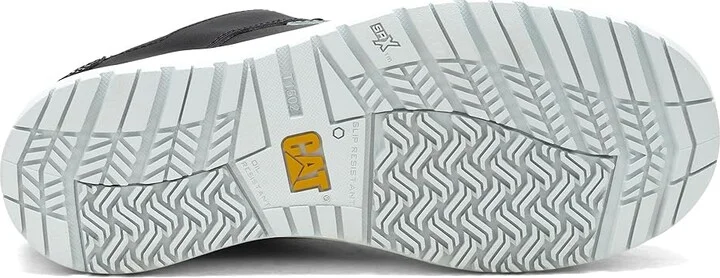 Caterpillar Streamline Court CT Women's Shoes Black Nubuck/Silver : 5.5 B - Medium, Leather - Image 3