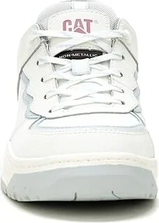 Caterpillar Streamline Court CT Women's Shoes Bright White Nubuck : 8.5 B - Medium, Leather - Image 4