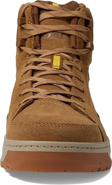 Caterpillar Streamline Court Mid CT Men's Shoes Chipmunk Suede : 7 D - Medium, Leather - Image 2