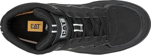 Caterpillar Streamline Court Mid CT Women's Shoes Black Nubuck : 5 B - Medium, Leather/Suede - Image 2