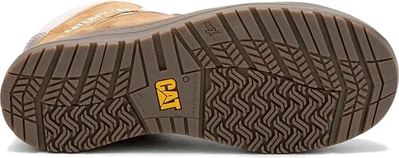 Caterpillar Streamline Court Mid CT Women's Shoes Sundance Nubuck : 9 B - Medium, Leather/Suede - Image 3