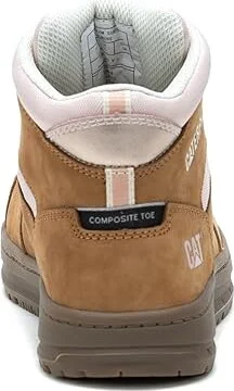 Caterpillar Streamline Court Mid CT Women's Shoes Sundance Nubuck : 9 B - Medium, Leather/Suede - Image 4