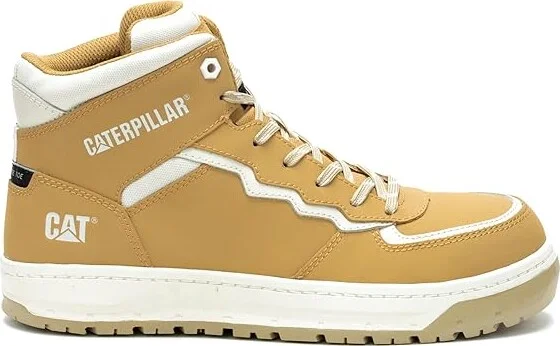 Caterpillar Streamline Court Mid CT Women's Shoes Taffy Suede : 5 B - Medium, Leather/Suede - Image 7
