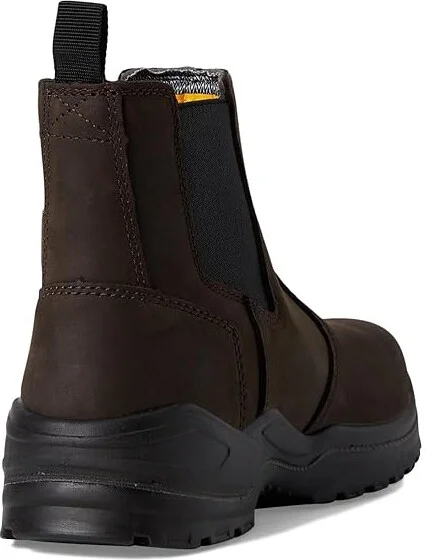 Caterpillar Striver Chelsea Waterproof Steel Toe Men's Work Boots Brown : 10.5 D - Medium - Image 4