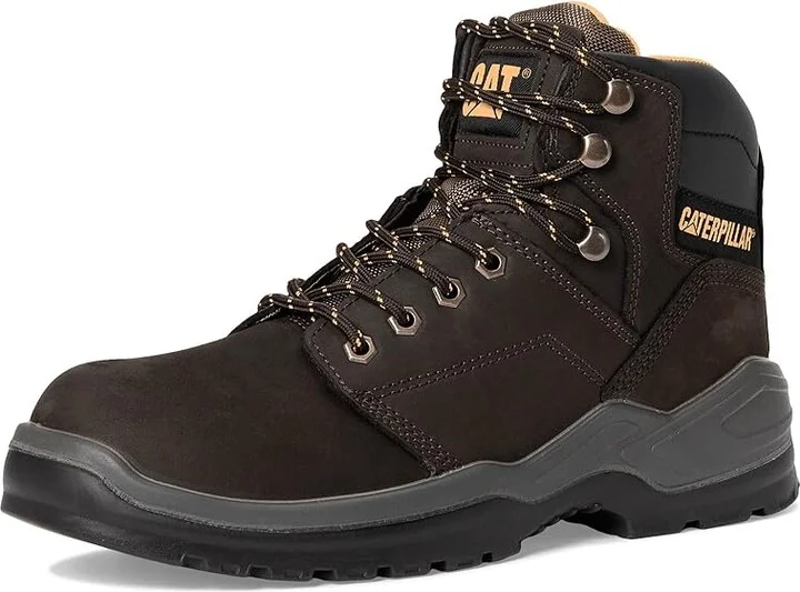 Caterpillar Striver Men's Work Boots Brown : 10 D - Medium - Image 5