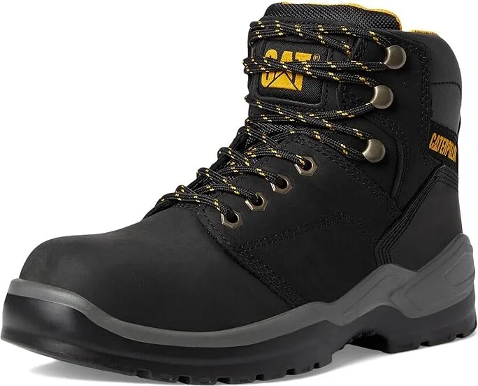 Caterpillar Striver ST Men's Shoes Black : 7 D - Medium, Leather - Image 5