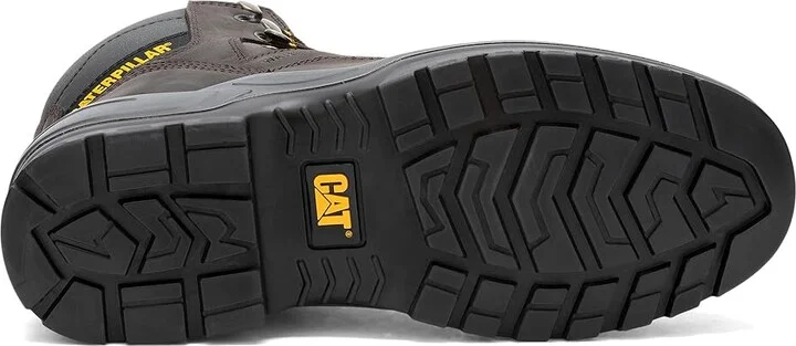 Caterpillar Striver Waterproof Steel Toe Men's Work Boots Brown 1 : 10 EE - Wide, Leather/Rubber - Image 3