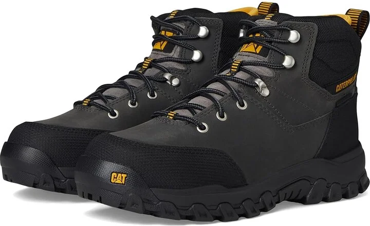 Caterpillar Threshold Rebound Hiker WP ST Men's Work Boots Quite Shade : 10 D - Medium, Synthetic