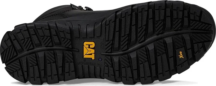Caterpillar Threshold Rebound Waterproof Non Metallic Composite Toe Men's Work Boots Black : 7 D - Medium, Leather/Rubber - Image 3