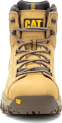 Caterpillar Threshold Rebound Waterproof Non Metallic Composite Toe Men's Work Boots Honey Reset : 8 D - Medium, Leather/Rubber - Image 5