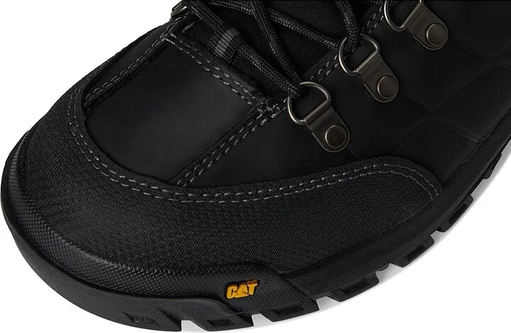 Caterpillar Threshold Waterproof Soft Toe Men's Work Boots Black : 7.5 D - Medium, Leather - Image 3