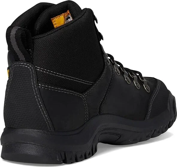 Caterpillar Threshold Waterproof Soft Toe Men's Work Boots Black : 7.5 D - Medium, Leather - Image 5