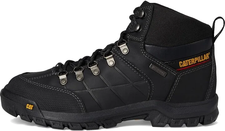 Caterpillar Threshold Waterproof Soft Toe Men's Work Boots Black : 7.5 D - Medium, Leather - Image 7