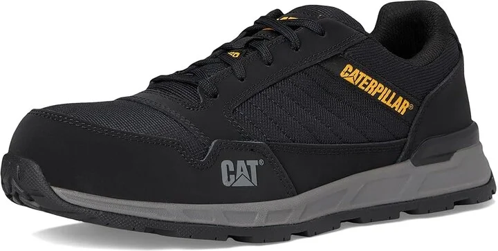 Caterpillar Venward CT Men's Shoes Black : 7 D - Medium, Suede/Textile - Image 5