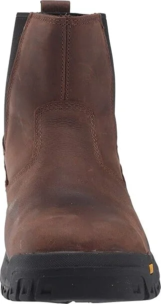 Caterpillar Wheelbase Steel Toe Men's Work Boots Clay Leather : 7 D - Medium, Suede - Image 6