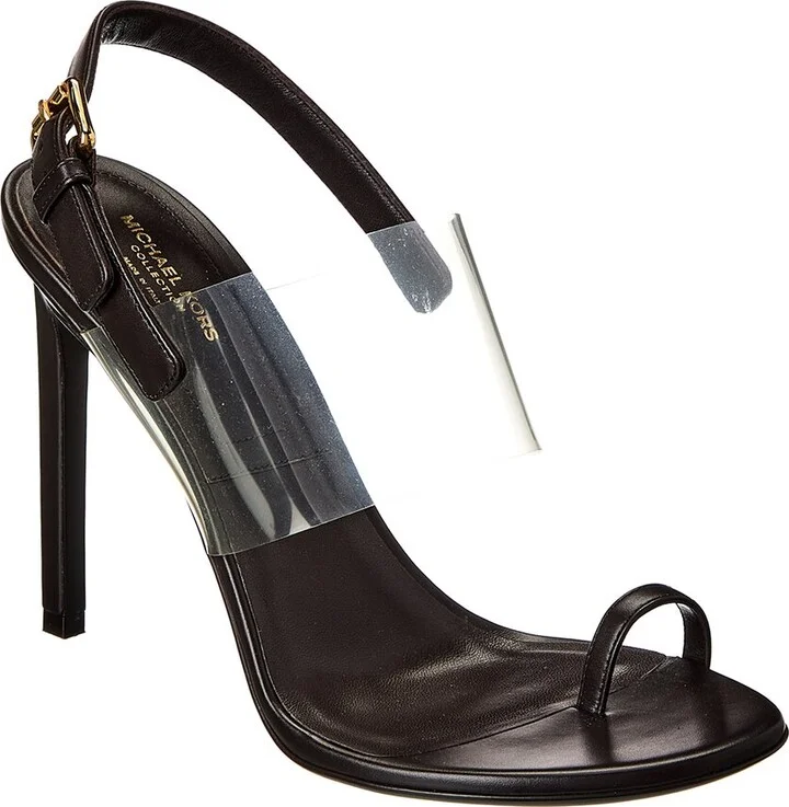 Catherine Leather & Vinyl Sandal