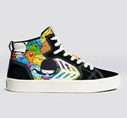CATIBA PRO High Black Suede Toz Canvas Sneaker Men - Image 9