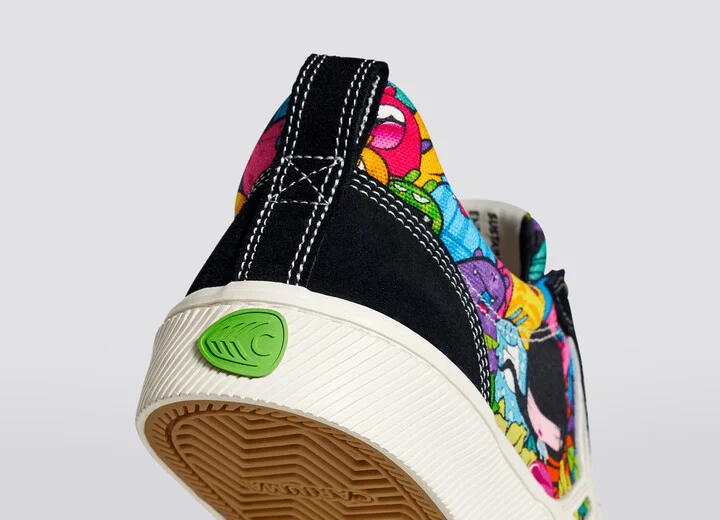 CATIBA PRO Low Black Suede Toz Canvas Sneaker Women - Image 6