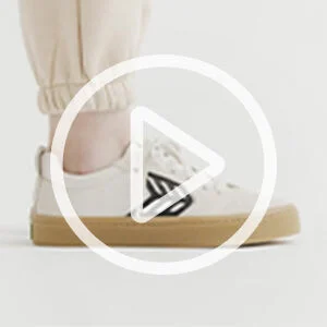 CATIBA PRO Low Gum Vintage White Suede and Canvas Black Logo Sneaker Women - Image 9