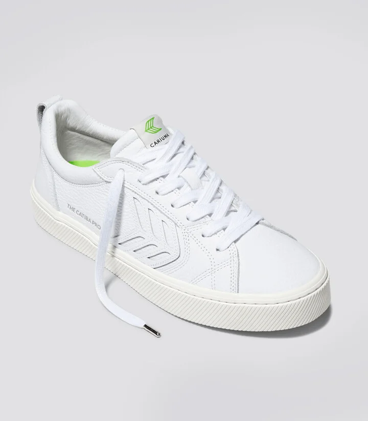 CATIBA PRO Low White Premium Leather Sneaker Men - Image 2