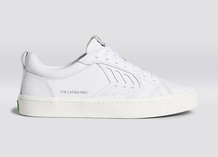 CATIBA PRO Low White Premium Leather Sneaker Men - Image 4