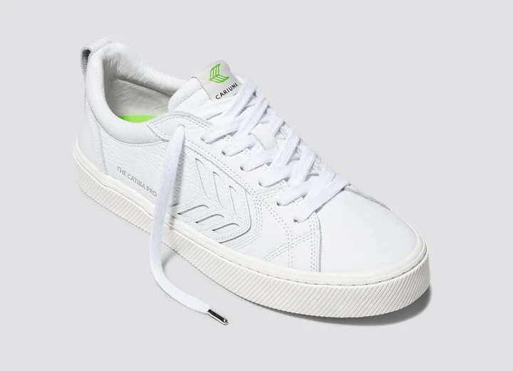 CATIBA PRO Low White Premium Leather Sneaker Men - Image 6