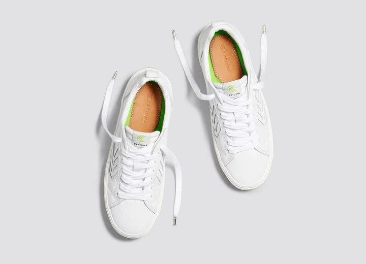 CATIBA PRO Low White Premium Leather Sneaker Men - Image 8