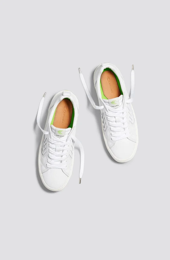 CATIBA PRO Low White Premium Leather Sneaker Men - Image 11