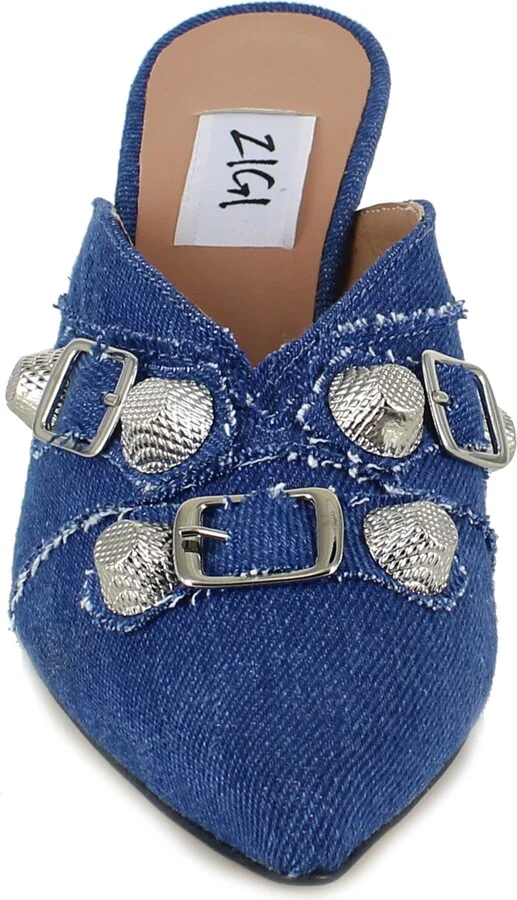 Catrin Pointed Toe Mule - Image 10