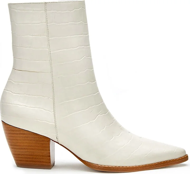 Caty Western Pointed Toe Bootie - Image 4