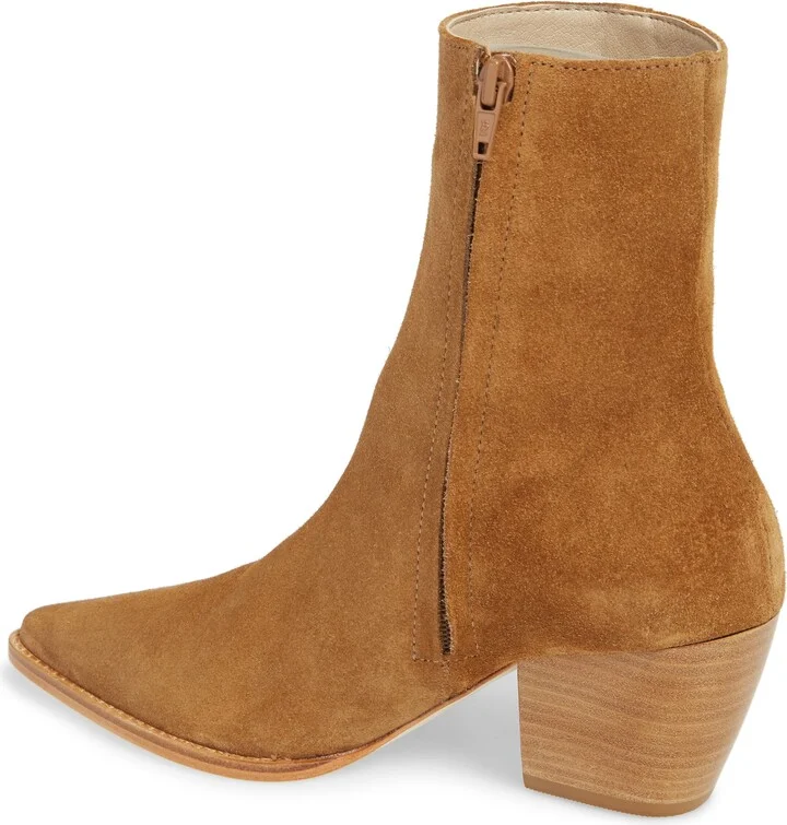 Caty Western Pointed Toe Bootie - Image 2