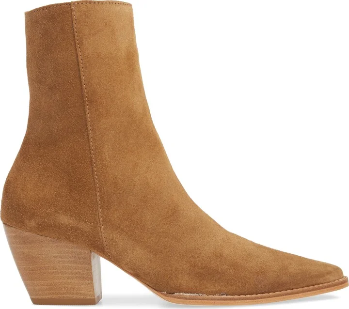 Caty Western Pointed Toe Bootie - Image 3